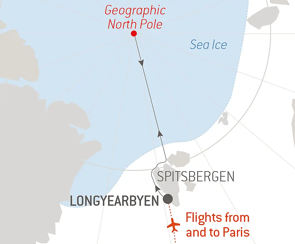 The Geographic North Pole