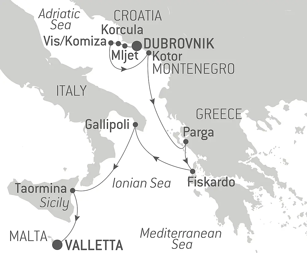 From the Adriatic to the Ionian Sea