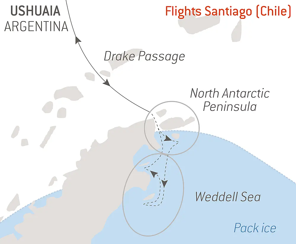 The Emperor Penguins of Weddell Sea