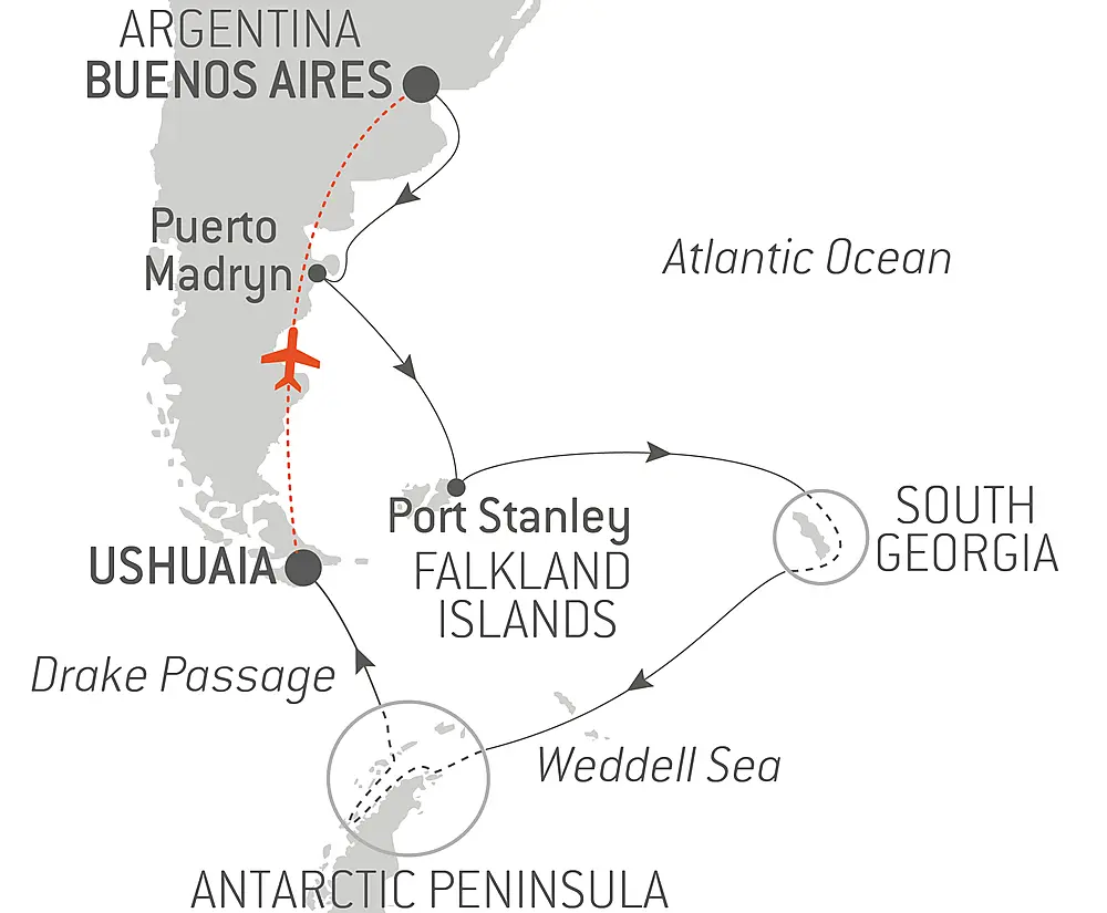 Journey to Austral Lands and Valdes Peninsula