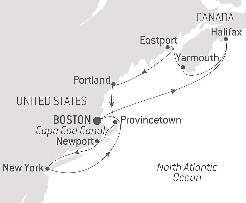 A Musical Cruise in Nova Scotia and the East Coast of the United States