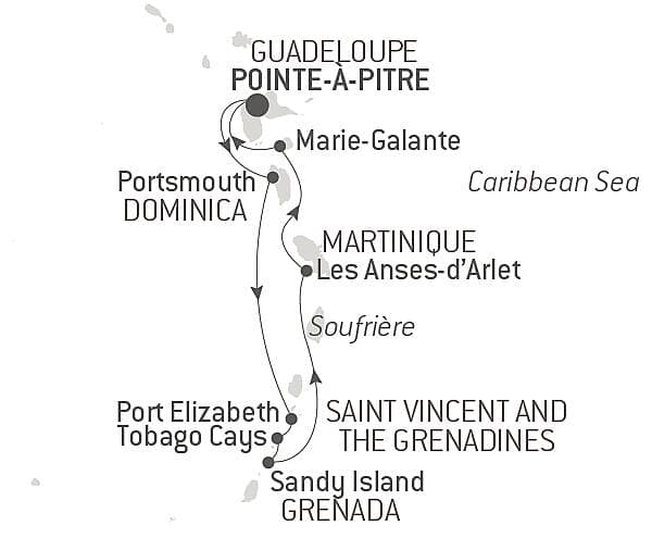Gliding the Waters of the Windward Islands