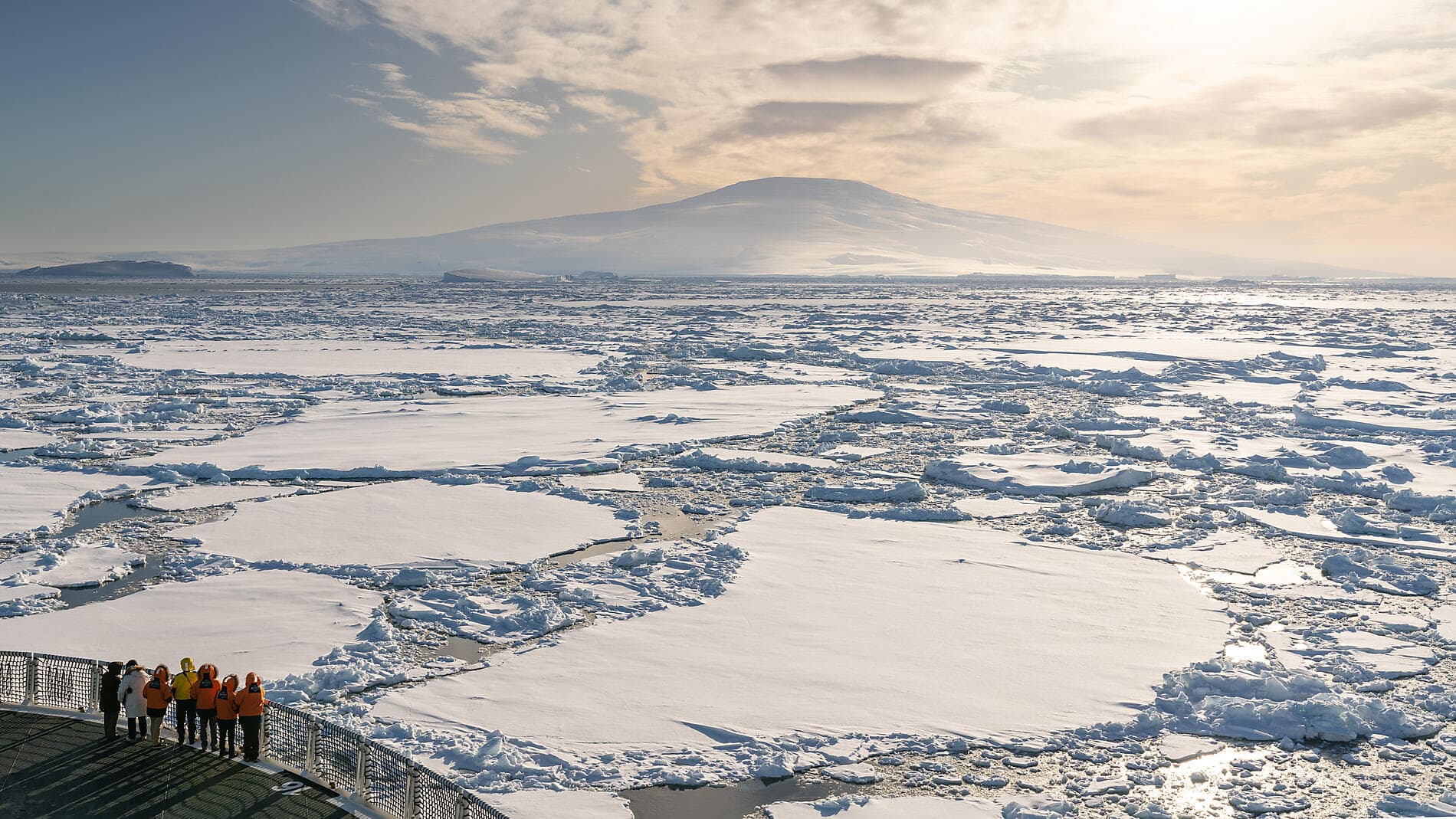 Unexplored East Antarctica & French Southern Lands 