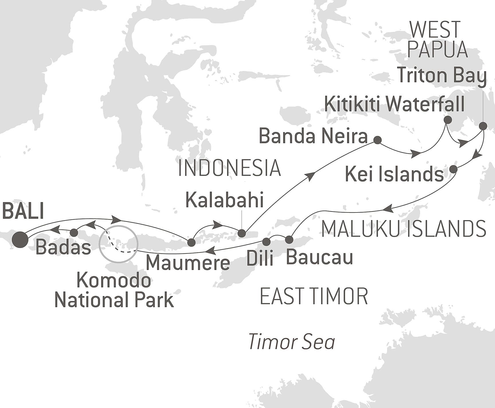 Island treasures of Indonesia and East Timor