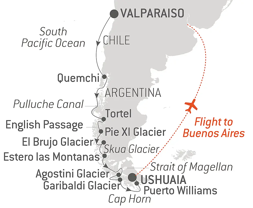 The best of Chilean Fjords null