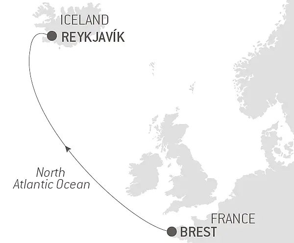 Ocean Voyage: Reykjavik-Brest null