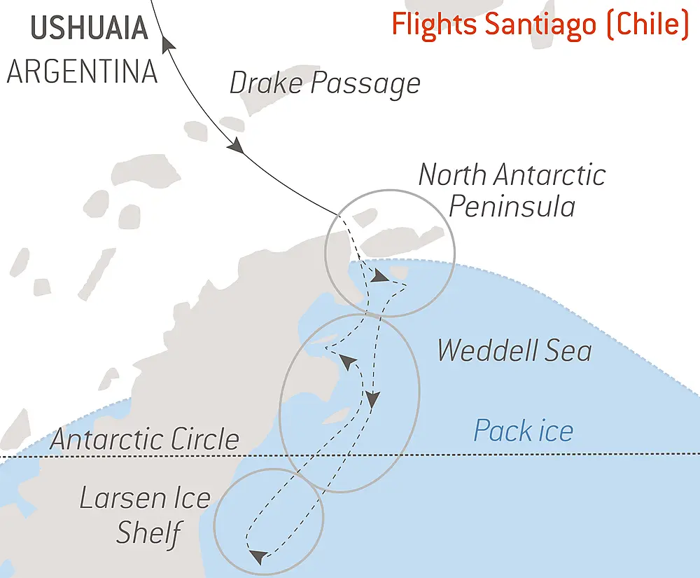 The Emperor Penguins of Weddell Sea null