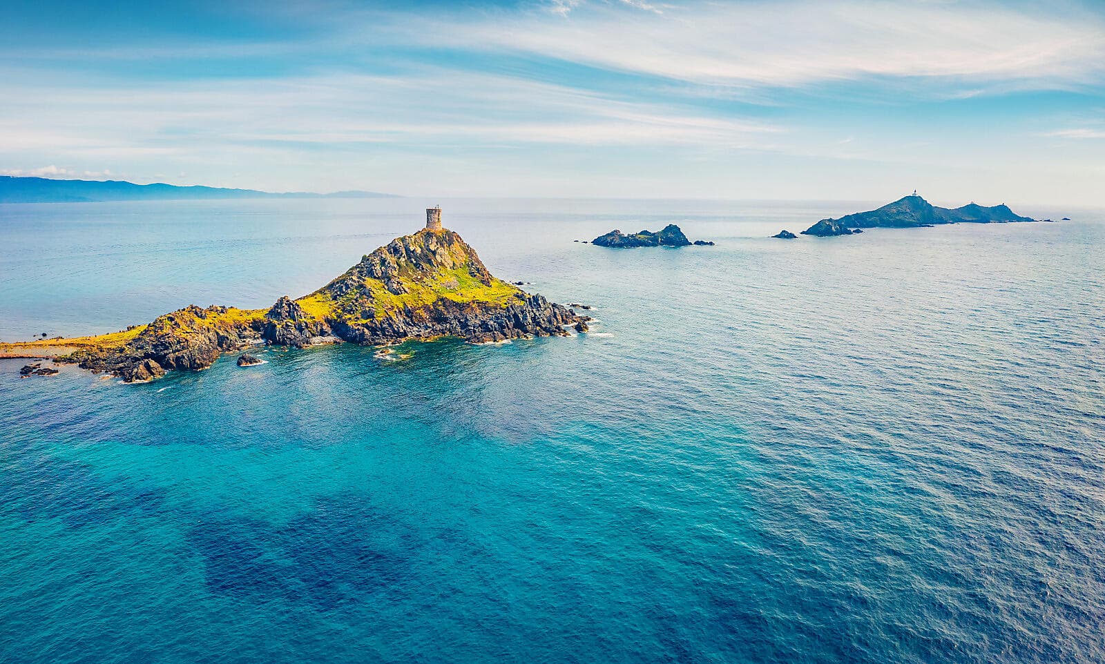 Corsica, Sardinia & Iberian shores  