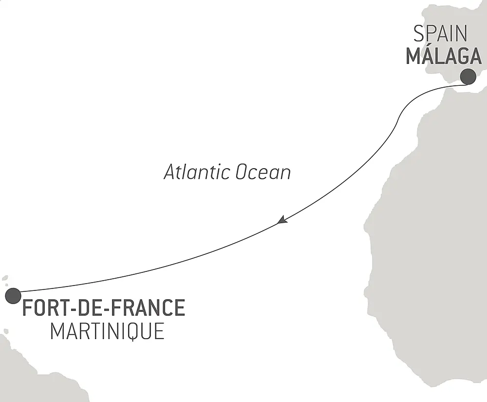Ocean Voyage: Málaga - Fort-de-France null