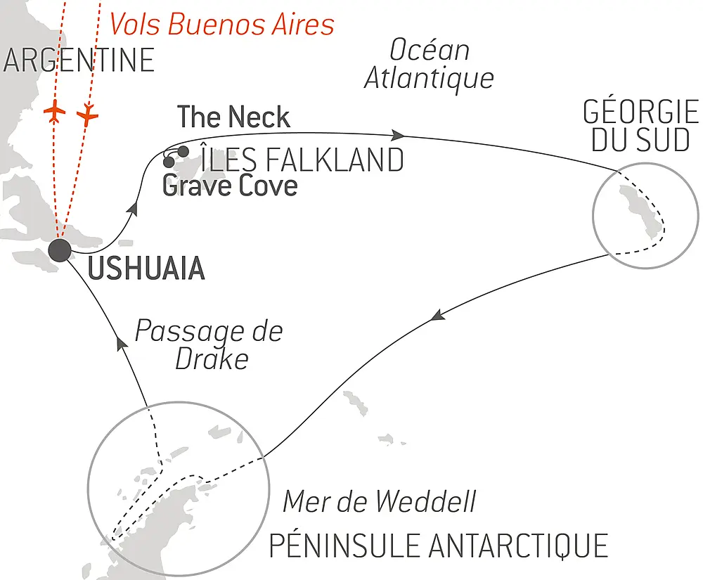 The Great Austral Loop null