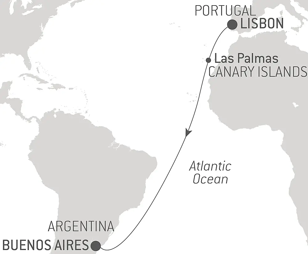 Ocean Voyage: Lisbonne - Buenos Aires null