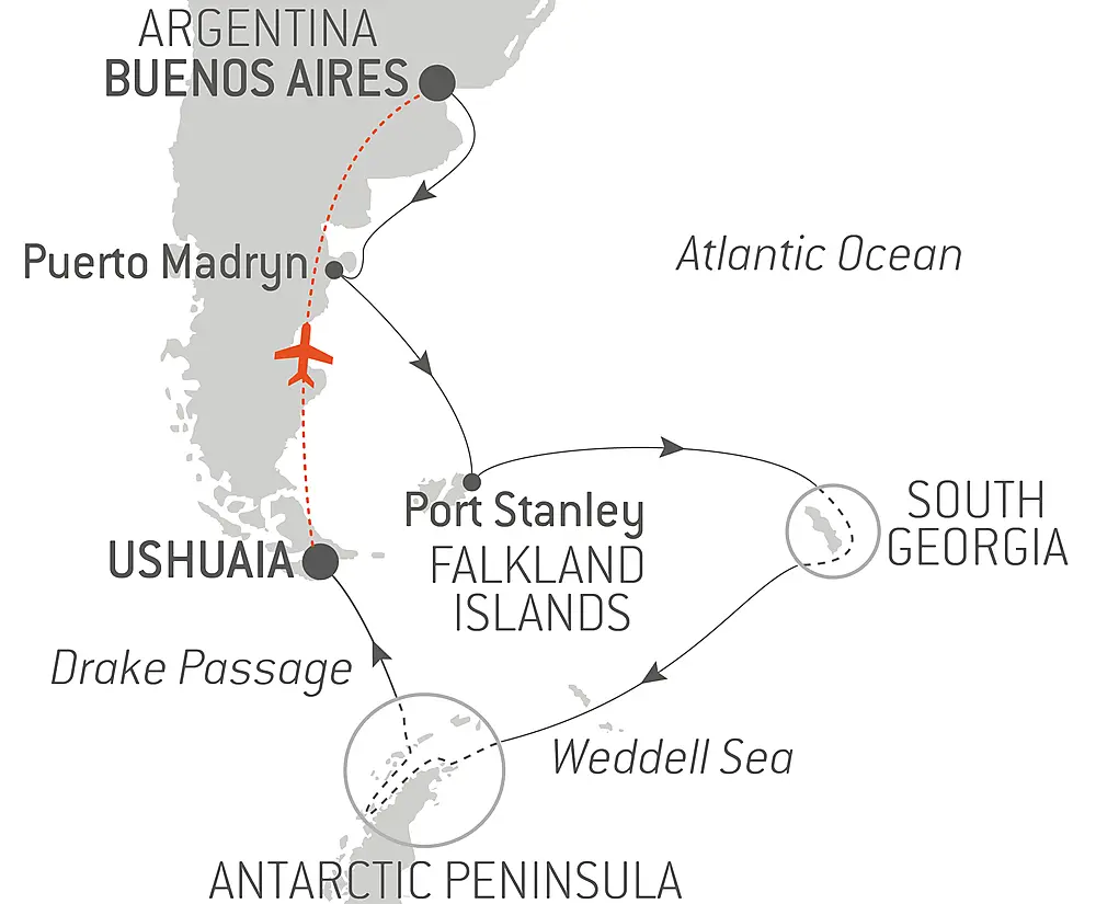 Journey to Austral Lands and Valdes Peninsula null