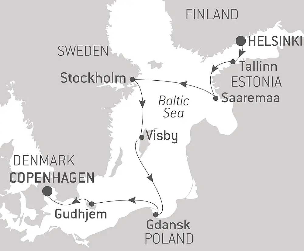 Iconic Capitals & Towns of the Baltic null