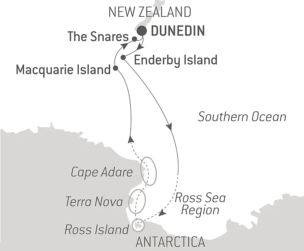 Scott & Shackleton’s Antarctic  - Ross Sea Expedition
