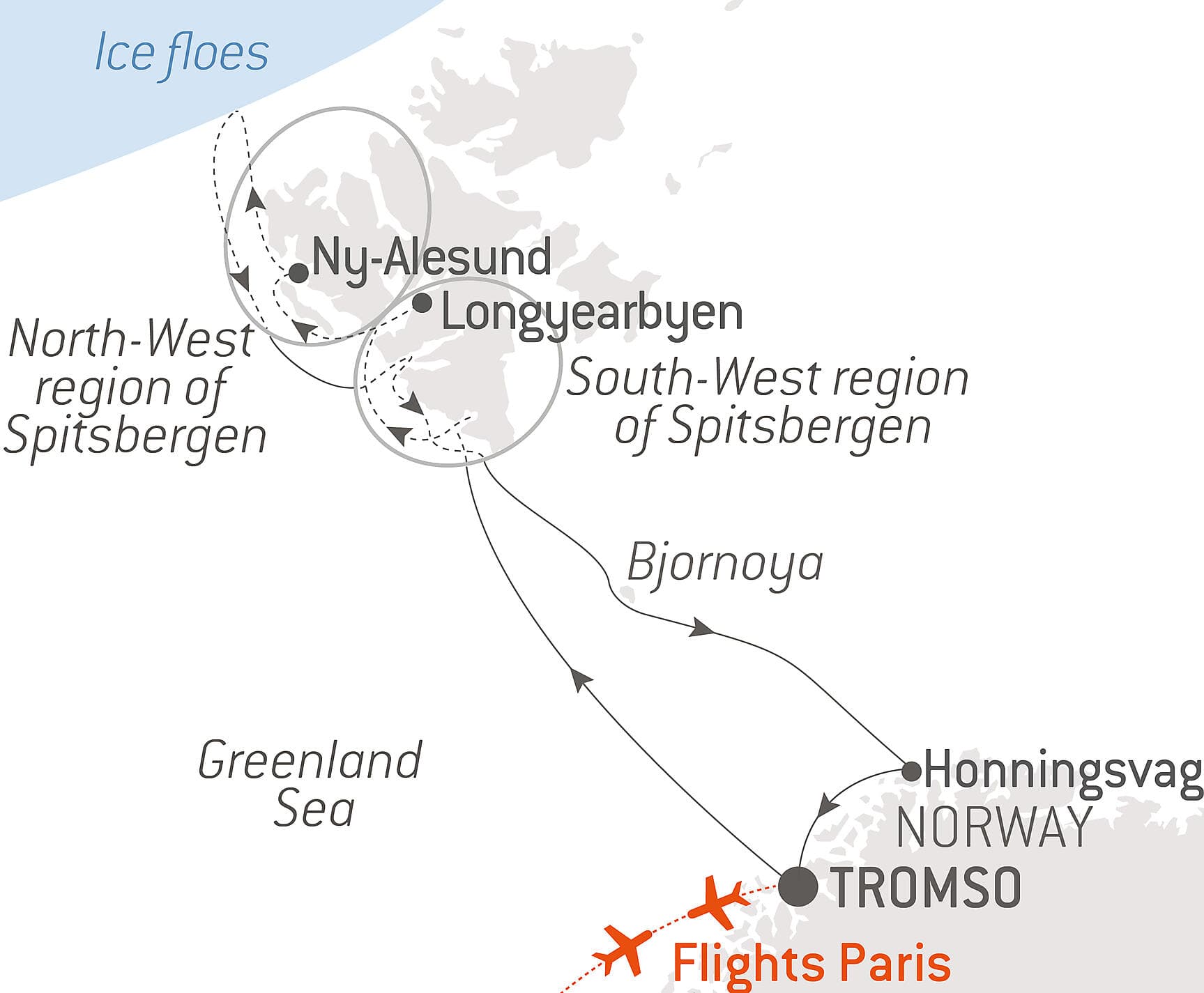 Polar Nights: From the North Cape to Spitsbergen