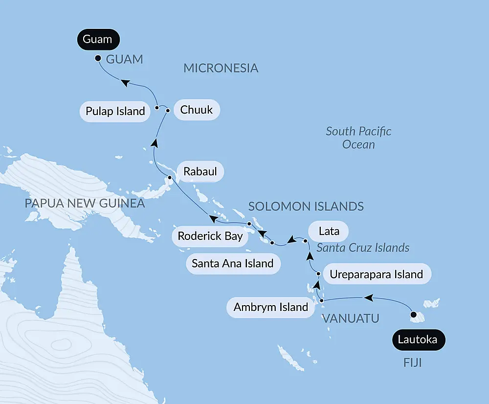 From Fiji to Micronesia null