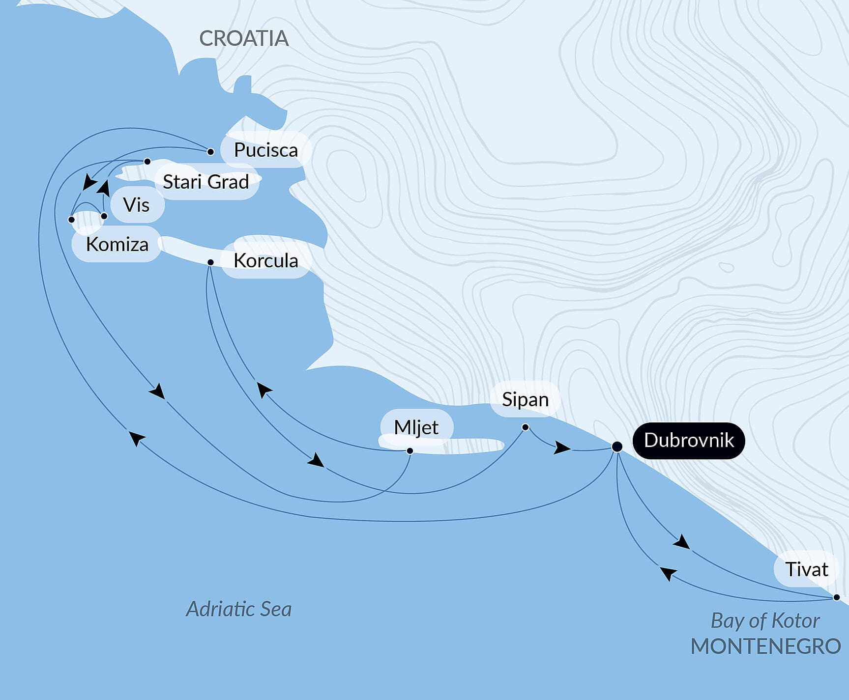 Croatia, Under Sail Aboard Le Ponant