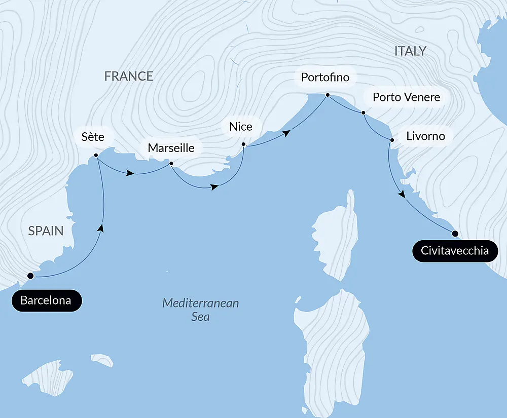 Southern France and the Italian Riviera by Sea – with Smithsonian Journeys