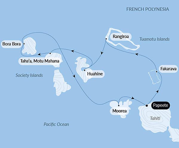 Society Islands & The Tuamotus