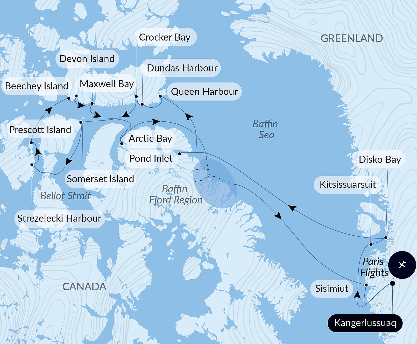 In the heart of the Northwest Passage