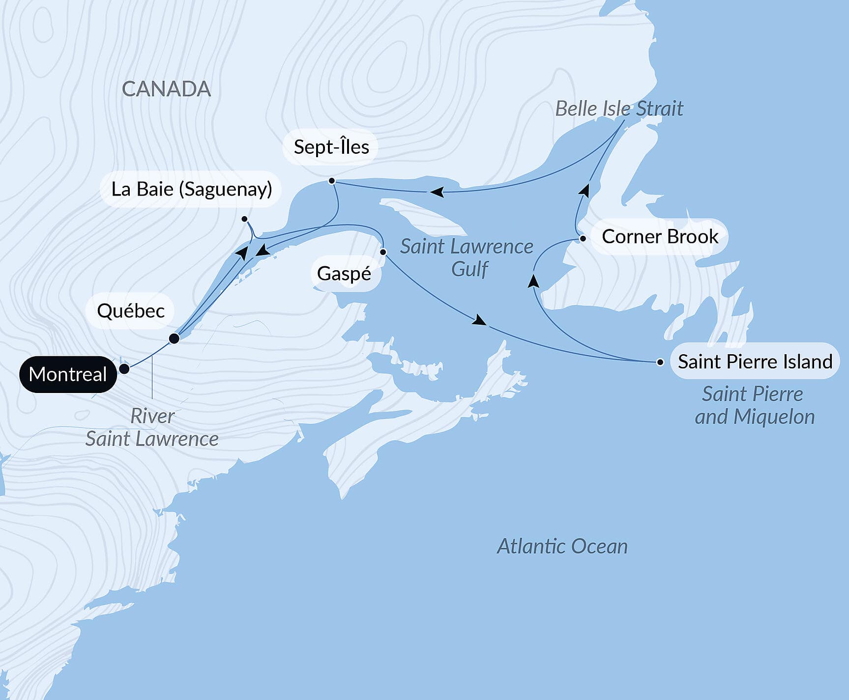 The St. Lawrence River in the Heart of the Boreal Winter