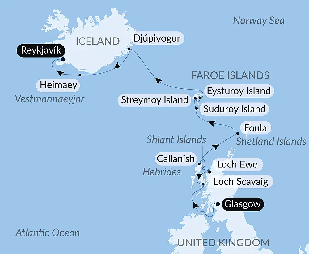 The wild archipelagos of the North Atlantic  null