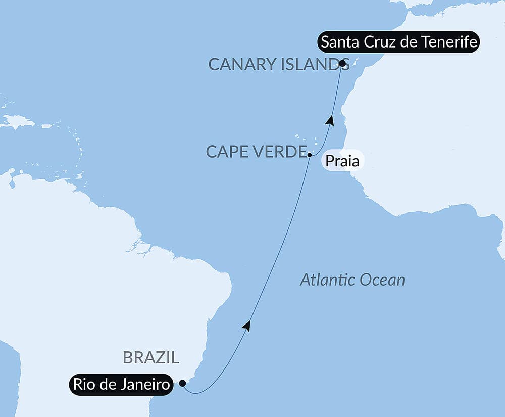 Ocean Voyage: Rio de Janeiro-Santa Cruz de Tenerife null