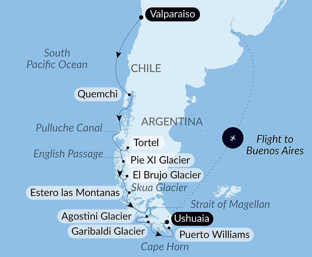 The best of Chilean Fjords null