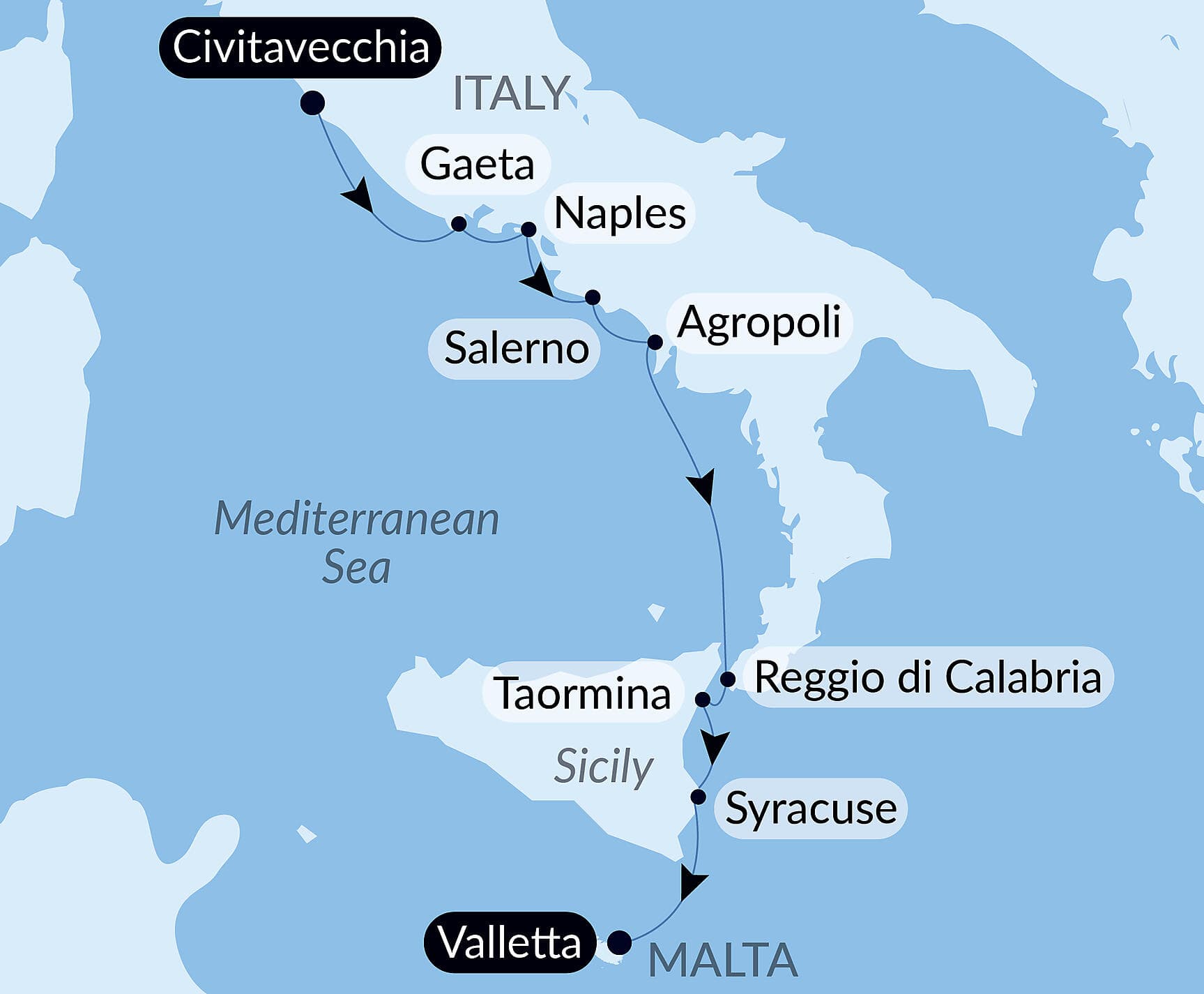 Cruising Southern Italy and Sicily – with Smithsonian Journeys