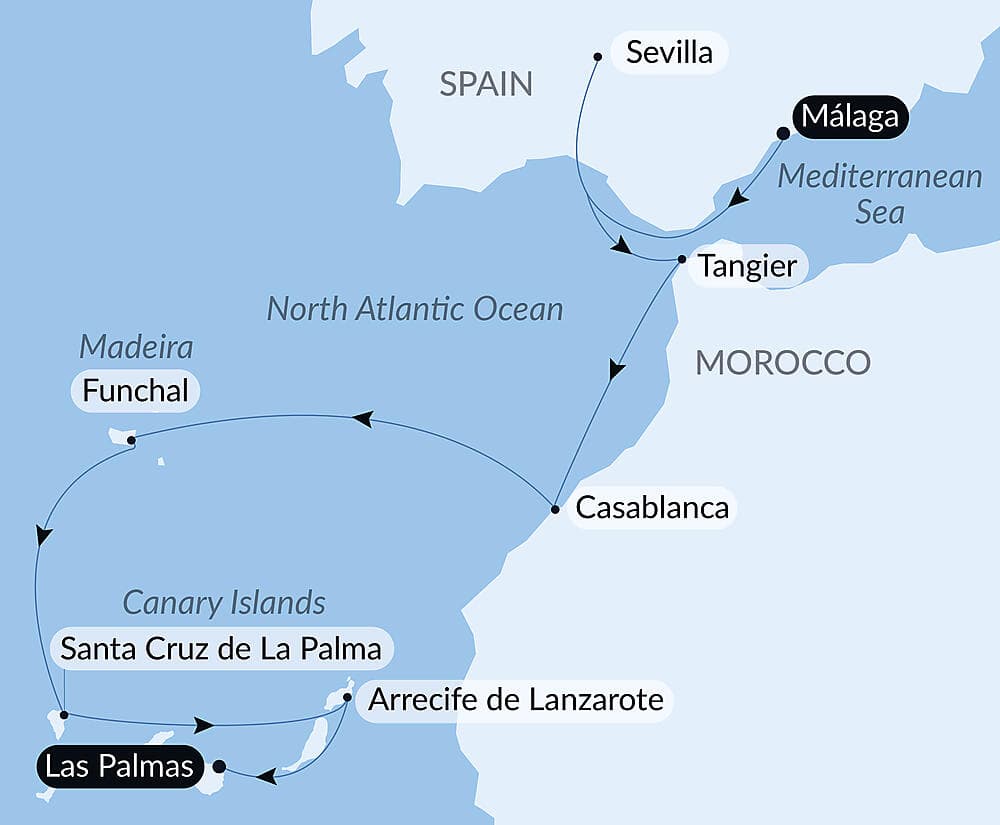 Atlantic Odyssey from the Iberian Peninsula to the Canary Islands null