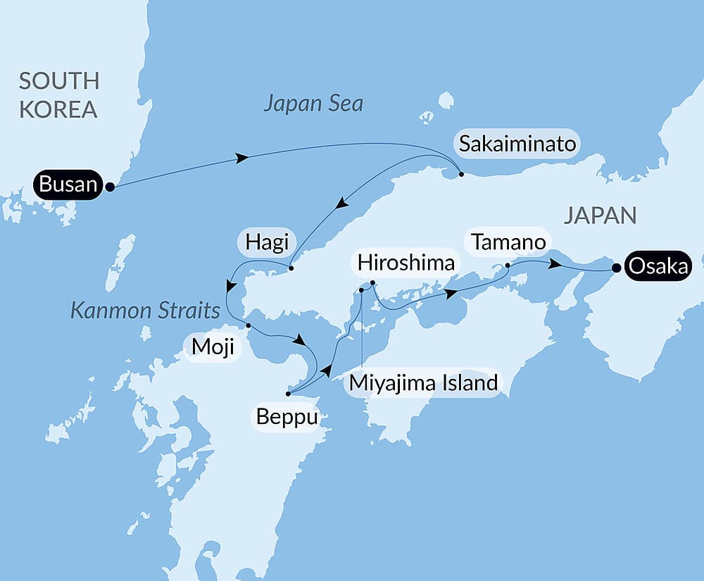 Treasures of Japan and South Korea by Sea – with Smithsonian Journeys
