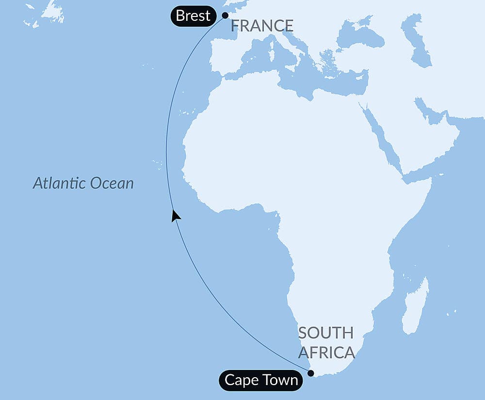 Ocean Voyage: Cape Town - Brest null