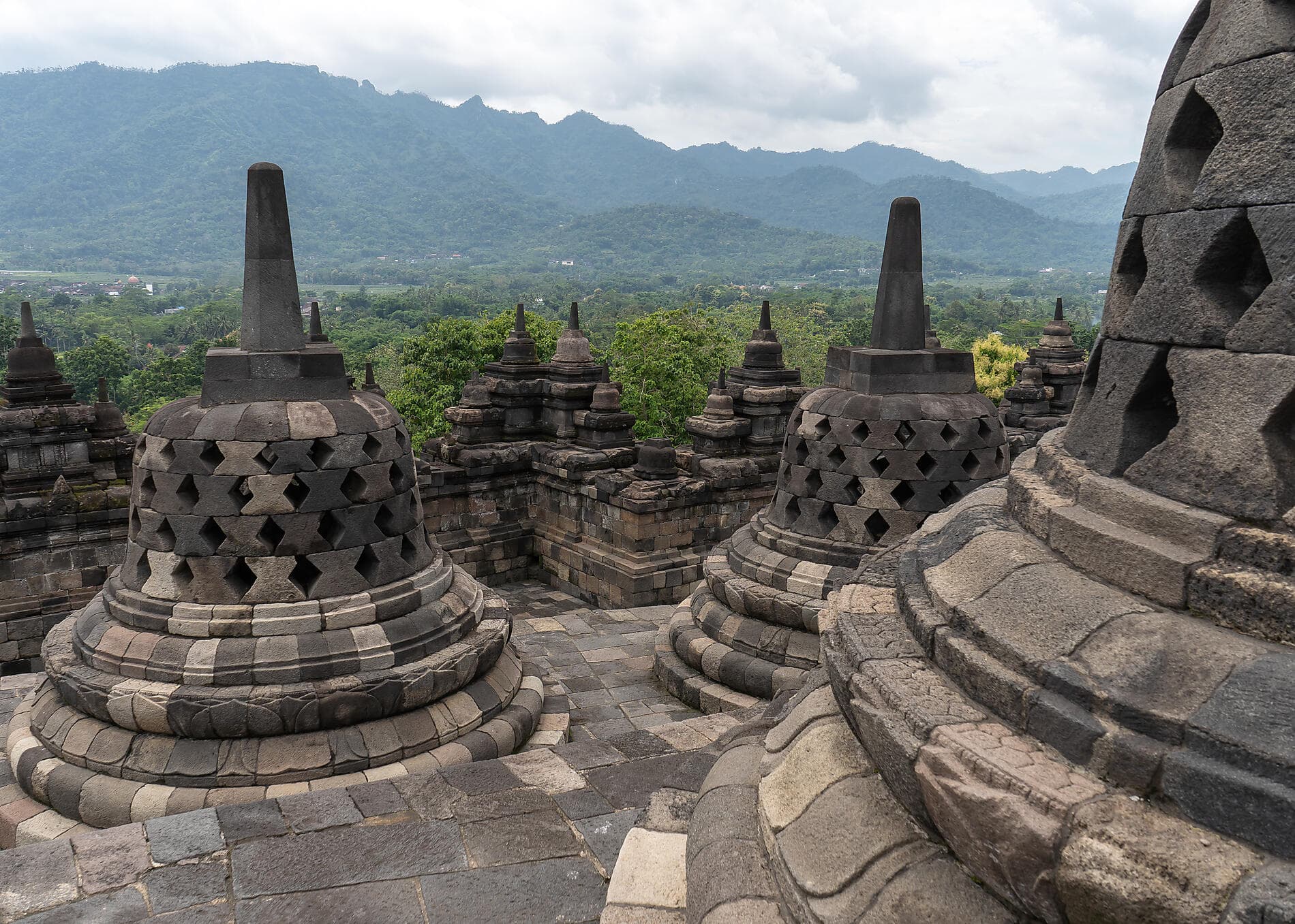 Islands, cities and volcanoes of Indonesia  