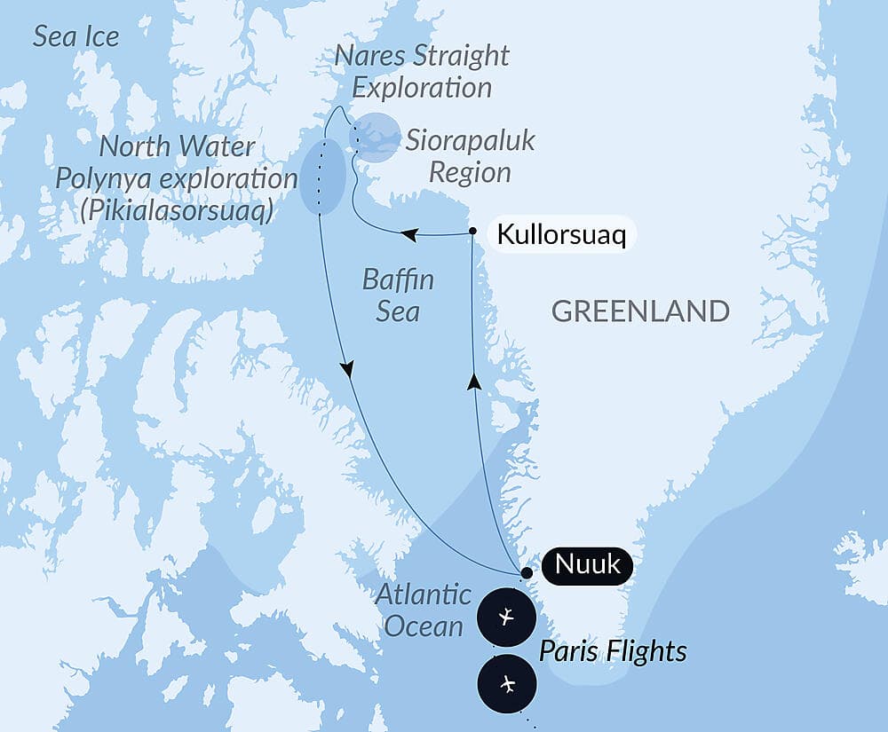 Beyond the inhabited world