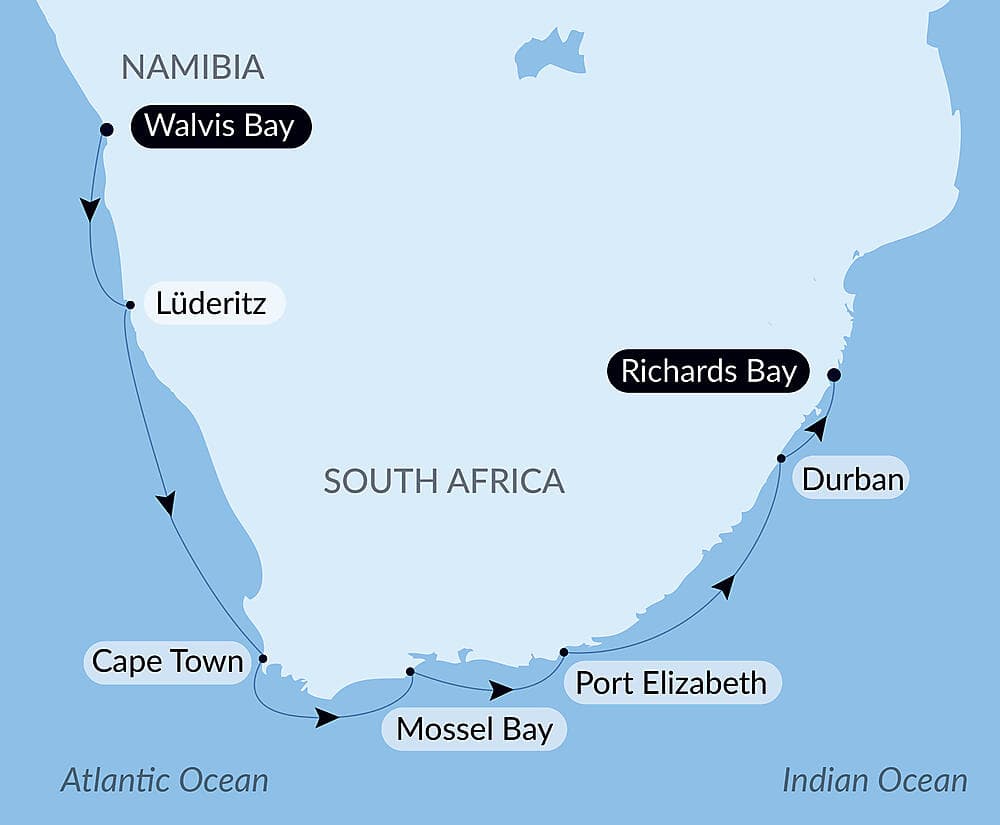 Namibian & South African Coastlines