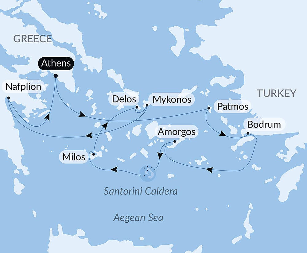 Cruising the Greek Islands of the Southern Aegean – with Smithsonian Journeys