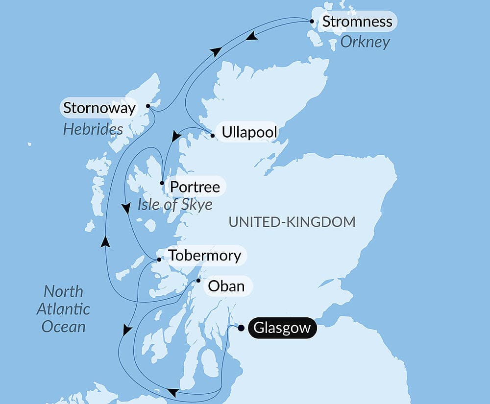 Wild Scotland and mythical islands null