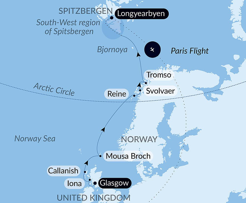 From Scotland to Spitsbergen null