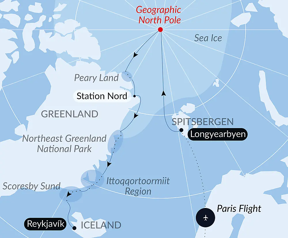 The Geographic North Pole and exploration of northern Greenland null
