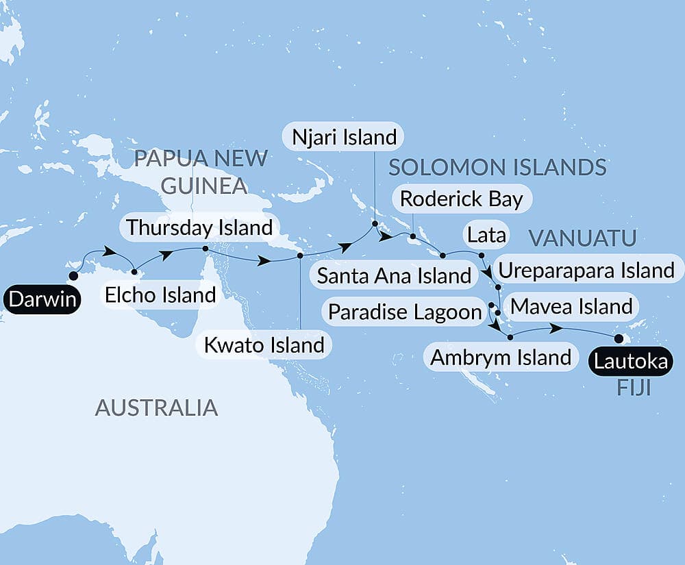 An escapade in the heart of Melanesia null
