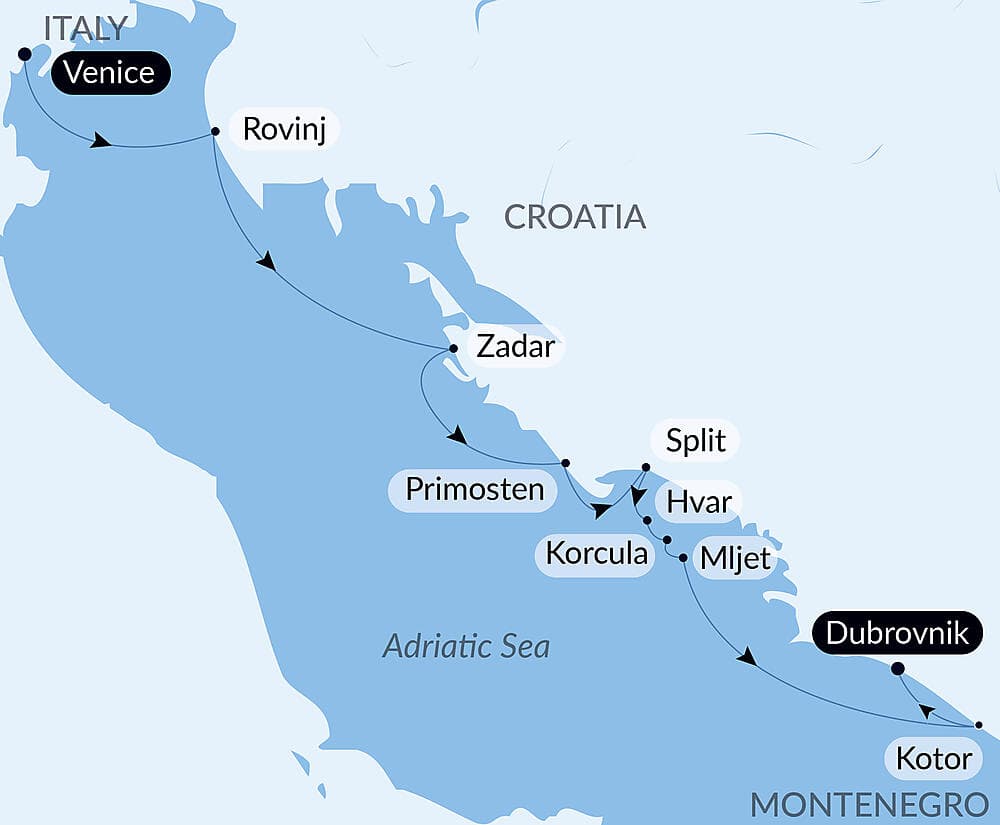Natural Wonders and Cultural Jewels of Dalmatia null