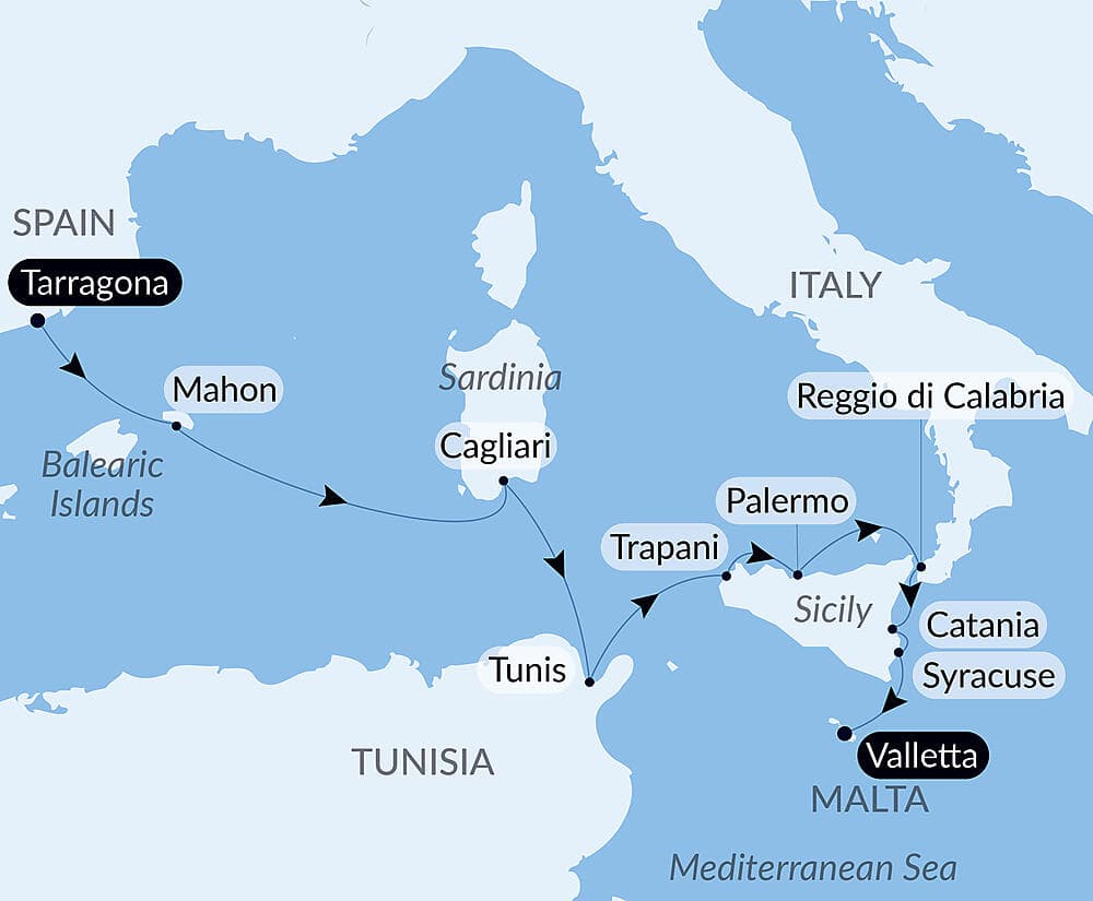 Culture and islands of the Mediterranean null