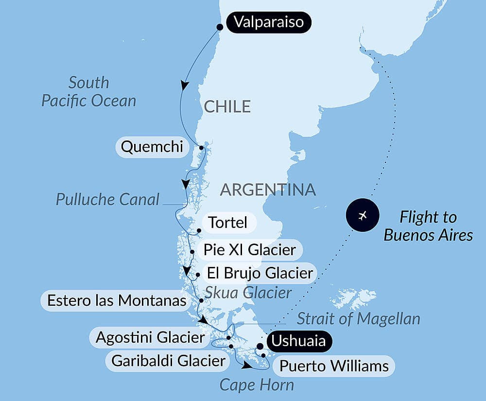 The best of Chilean Fjords null