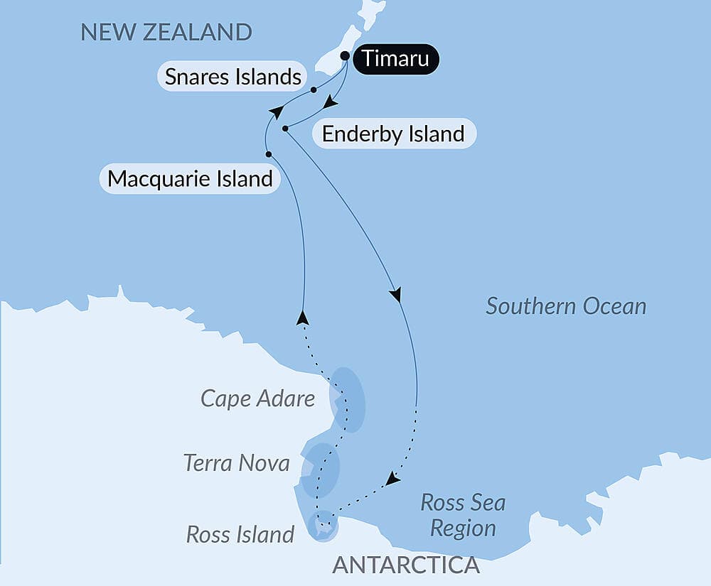 Scott & Shackleton’s Antarctic - Ross Sea Expedition