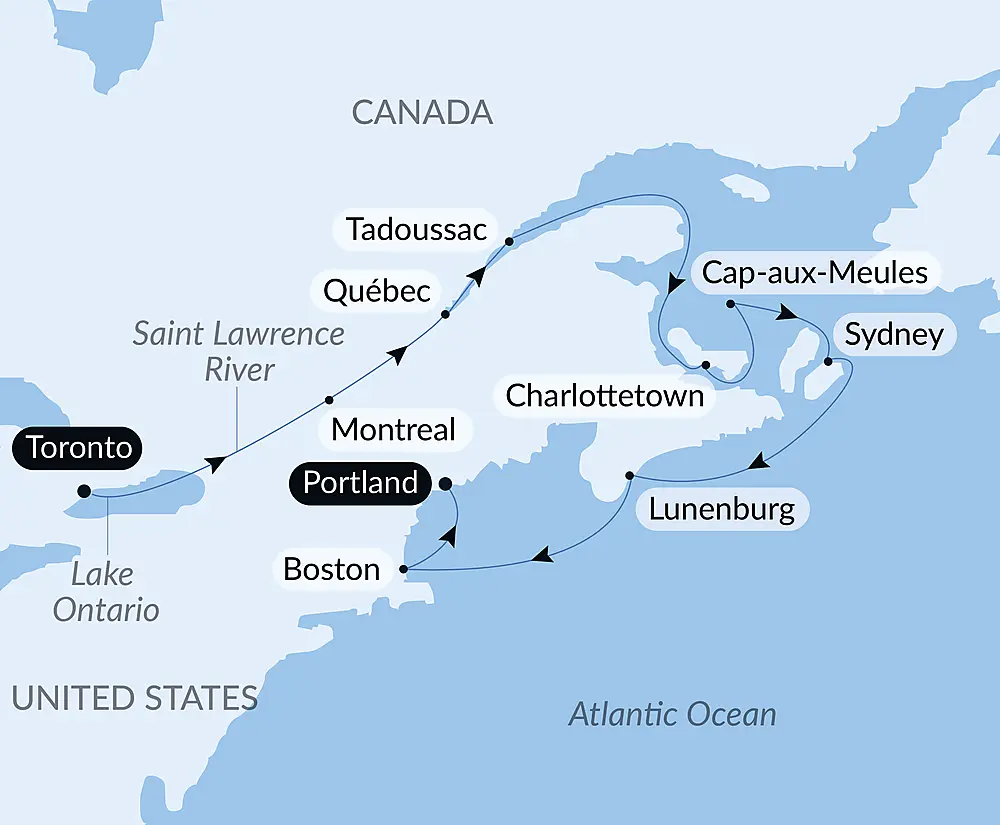 Fall Foliage on the St. Lawrence: Québec to the Canadian Maritimes – with Smithsonian Journeys
