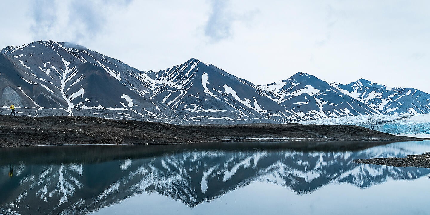 Fjords and glaciers of Spitsbergen 