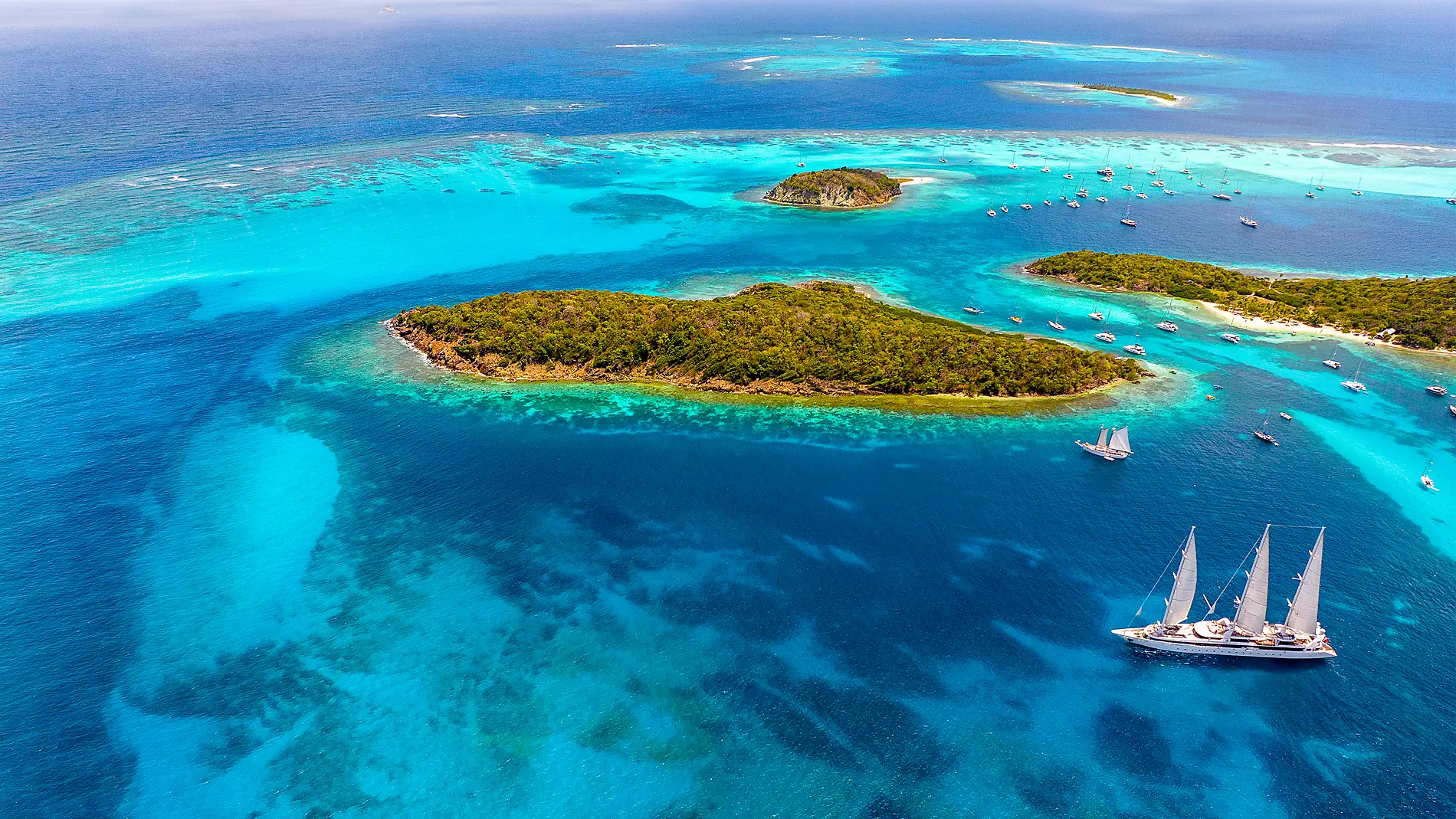 Gliding the Waters of the Windward Islands