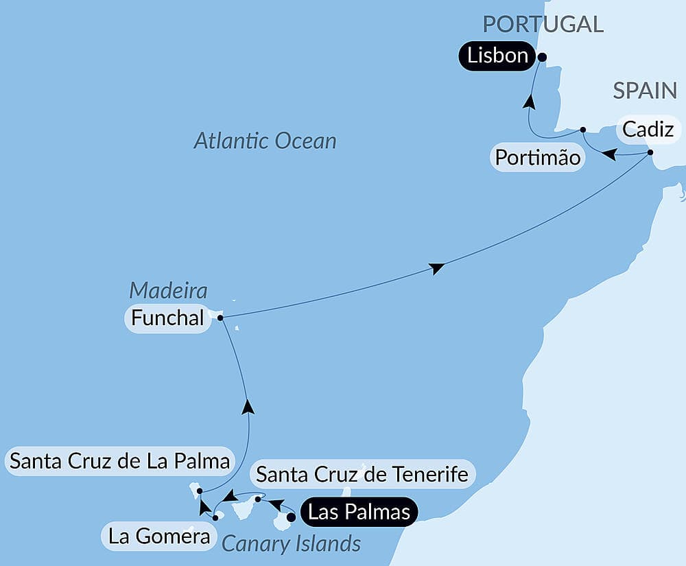 Volcanic islands and historic cities of the North Atlantic null
