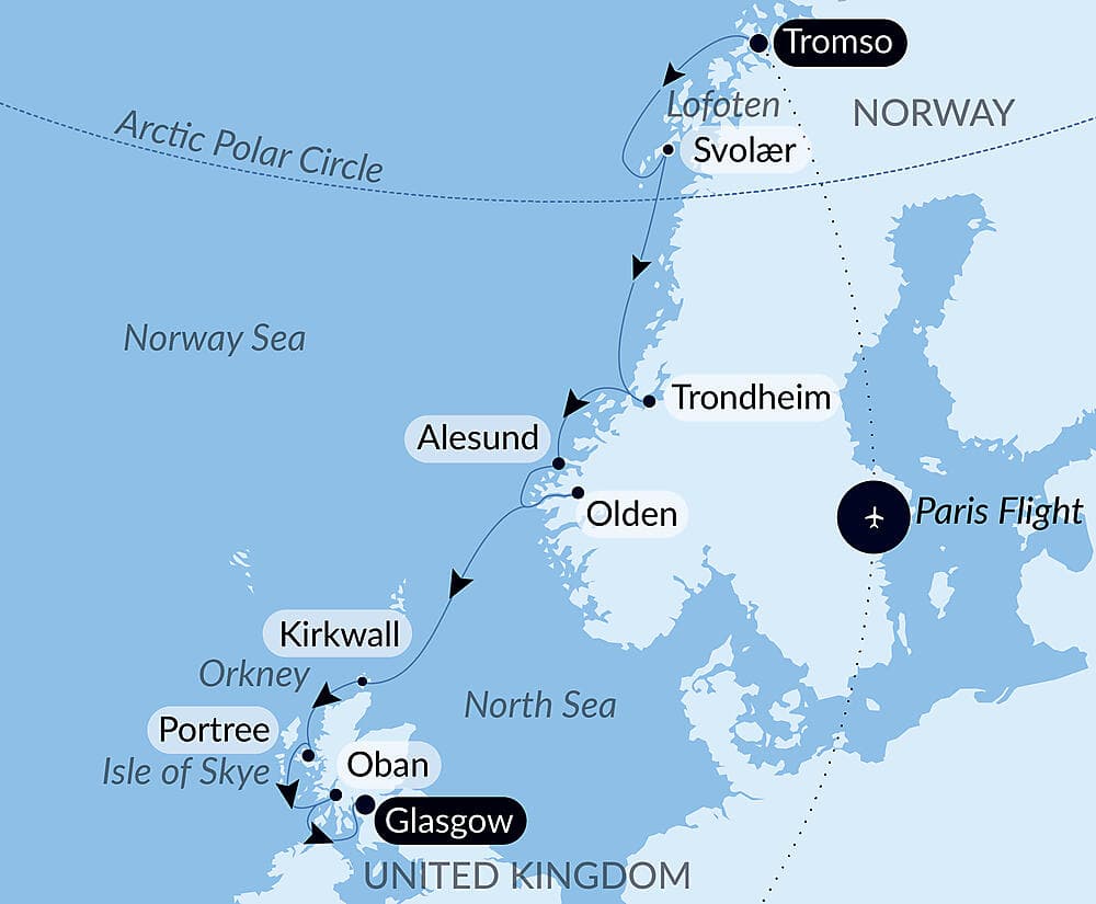 From the Arctic Circle to the Scottish Isles null