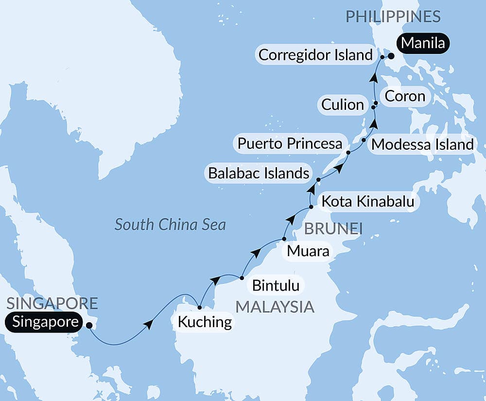 The Hidden Treasures of the Philippines and Borneo null